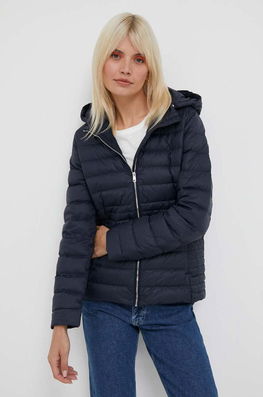 Tommy Hilfiger Geaca De Puf Femei, Culoarea Albastru Marin, De Tranzitie Dama Bleumarin