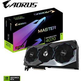 Placa video AORUS GeForce RTX 4070 MASTER 12G