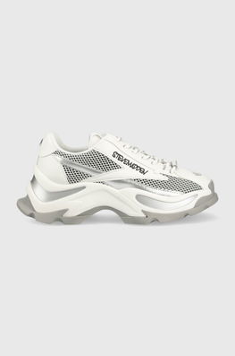 Steve Madden Sneakers Zoomz Culoarea Alb, SM11002327 Dama, Imitatie De Piele