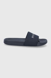 Tommy Hilfiger Papuci Bărbați, Culoarea Albastru Marin Bărbaţi Bleumarin, Textil