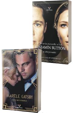 Pachet 2 carti: Marele Gatsby + Strania poveste a lui Benjamin Button - Francis Scott Fitzgerald