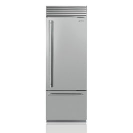 Combina frigorifica Smeg Classic RF376RSIX, 75 cm, inox Full, congelator No Frost, MultiZone, Ice maker
