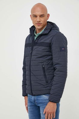 Tommy Hilfiger Geaca Barbati, Culoarea Albastru Marin, De Tranzitie Bărbaţi Bleumarin