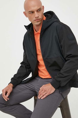 Calvin Klein Geaca Barbati, Culoarea Negru, De Tranzitie Bărbaţi