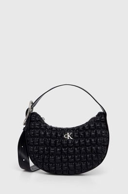 Calvin Klein Jeans Poseta Culoarea Negru Dama, Imitatie De Piele