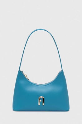 Furla Poseta De Piele Dama Albastru