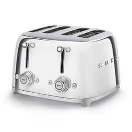 Prajitor de paine Smeg TSF03SSEU, 2000 W, crom, retro