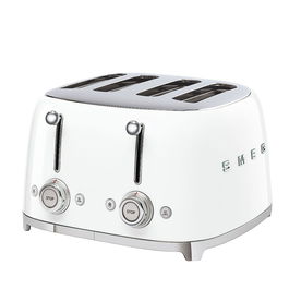 Prajitor de paine Smeg TSF03WHEU, 2000 W, alb, retro