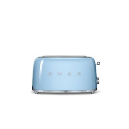 Prajitor de paine Smeg TSF02PBEU, 1500 W, albastru, retro, 4 felii