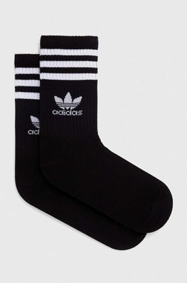 Pack Culoarea Negru Adidas Originals Dama, Sosete Lungi
