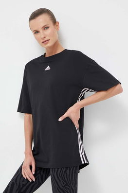 Adidas Tricou Din Bumbac Culoarea Negru Dama