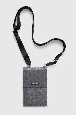 Karl Lagerfeld Etui Pentru Telefon Culoarea Gri Dama, Model Model Fin