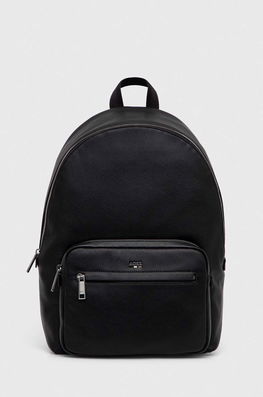 BOSS Rucsac Barbati, Culoarea Negru, Mare, Neted Bărbaţi, Imitatie De Piele