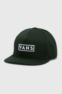 Vans șapcă De Baseball Din Bumbac Culoarea Verde, Cu Imprimeu Bărbaţi