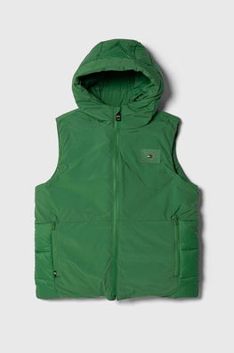 Tommy Hilfiger Vesta Copii Culoarea Verde