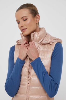 Calvin Klein Vesta Femei, Culoarea Bej, De Tranzitie Dama