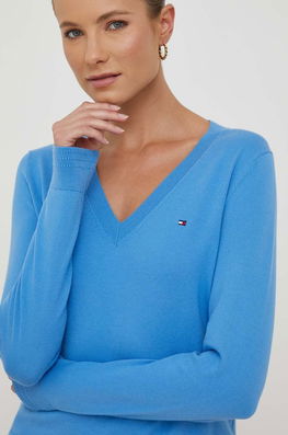 Tommy Hilfiger Pulover Femei, Light Dama Albastru