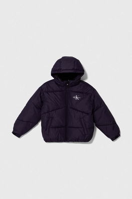 Calvin Klein Jeans Geaca Copii Culoarea Violet
