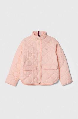 Tommy Hilfiger Geaca Copii Culoarea Roz