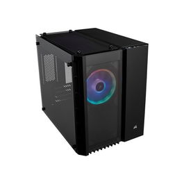 Carcasa Crystal Series 280X RGB Micro-ATX, Tempered Glass, Black