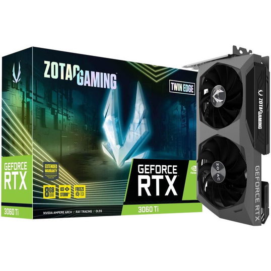 GeForce RTX 3060 Ti Twin Edge - graphics card - GF RTX 3060 Ti - 8 GB