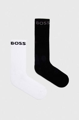 Pack Barbati, Culoarea Negru Boss Bărbaţi, Sosete Lungi, Model Model Fin