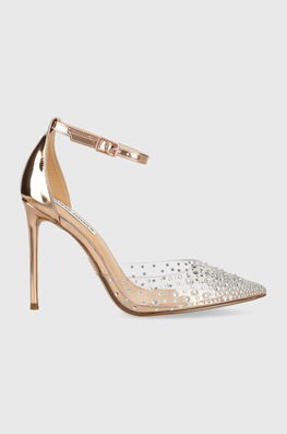 Steve Madden Pantofi Cu Toc Ravaged Culoarea Auriu, SM11002564 Dama, Sintetic, Toc Subtire