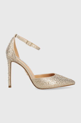 S Culoarea Auriu, SM11002565 Steve Madden Dama, Sintetic, Toc Subtire