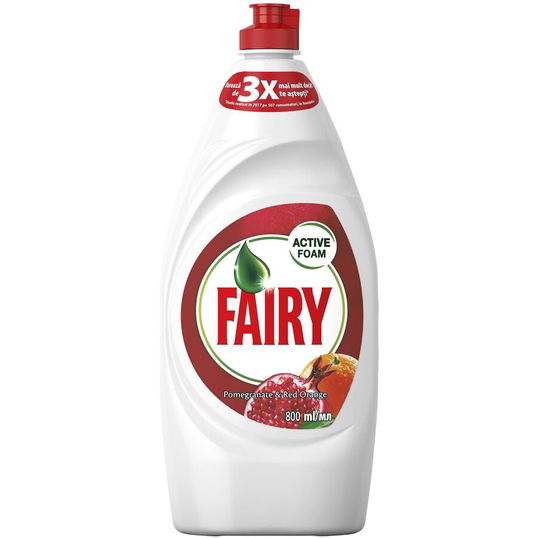 Fairy Detergent de vase rodii si portocale rosii 800 ml