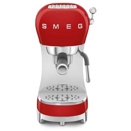 Espressor cafea Smeg ECF02RDEU, rosu, retro, 15 bar