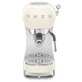 Espressor cafea Smeg ECF02CREU, crem, retro, 15 bar