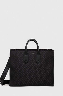 BOSS Poseta Culoarea Negru Dama, Imitatie De Piele