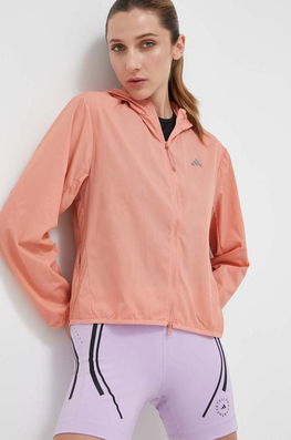 Adidas Performance Windbreaker Run It Culoarea Portocaliu, De Tranzitie Dama