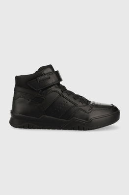 Geox Sneakers Pentru Copii Culoarea Negru, Imitatie De Piele