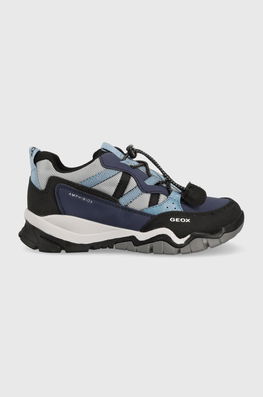 Geox Pantofi Culoarea Albastru Marin Copii Bleumarin, Sintetic