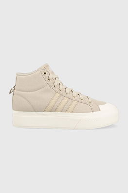 Adidas Tenisi Bravada 2.0 Femei, Culoarea Bej Dama, Textil