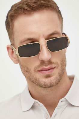 Versace Ochelari De Soare Barbati, Culoarea Auriu Bărbaţi