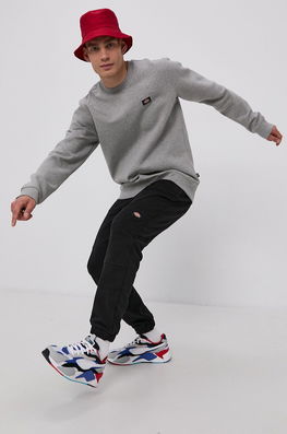Dickies Bluză Bărbați, Culoarea Gri, Melanj Bărbaţi