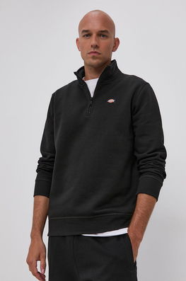 Dickies Bluză Bărbați, Culoarea Negru, Material Neted Bărbaţi