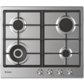Plita incorporabila Candy CHG6BF4WEX, Gaz, 4 arzatoare, Aprindere electrica, Sistem de siguranta, 60 cm, Inox