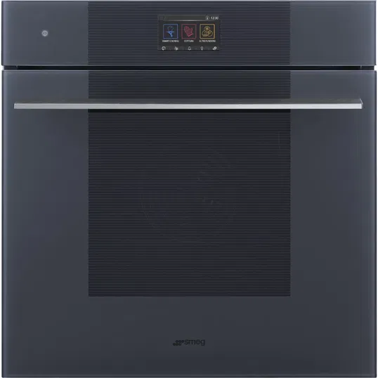 Cuptor incorporabil electric cu aburi 20-100% Smeg Linea Galileo Steam100 Pro SO6104S4PG, Vapor Clean, 150 retete automate, SameTime, SmartCooking, Sous Vide