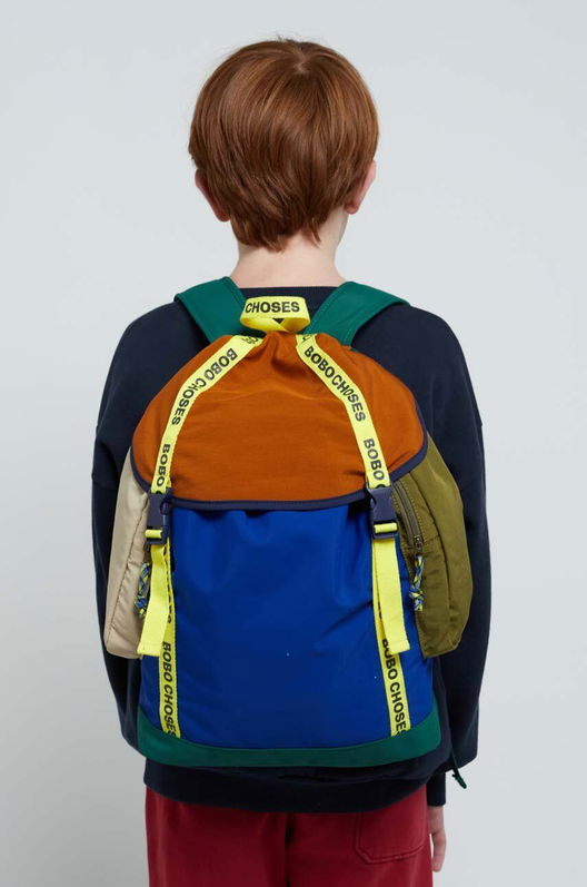 Bobo Choses Ghiozdan Copii Mare, Neted Multicolor