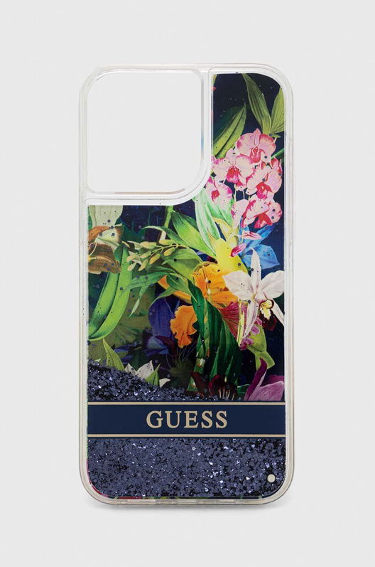 Guess Husă Pentru Telefon IPhone 14 Pro Max 6,7'' Albastru