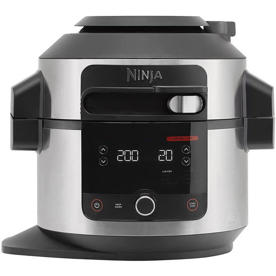 Multicooker 11 in 1 Ninja OL550EU, 1460W, 6l, 11 programe, Negru/Argintiu