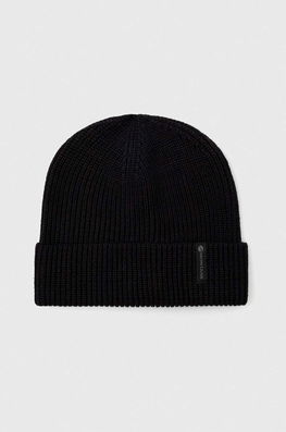 Montane Caciula Brew Culoarea Negru, De Lana, Din Tricot Gros