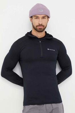 Montane Hanorac Protium Lite Culoarea Negru, Cu Glugă, Neted