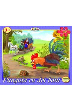 Punguta cu doi bani (30 de piese) 3 ani+