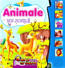 Animale salbatice - carte cu sunete
