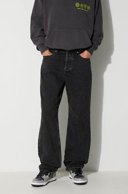 KSUBI Jeansi Barbati Negru