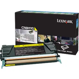 Toner Lexmark c748h1yg yellow